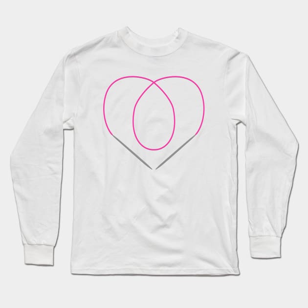 I <3 Knitting Long Sleeve T-Shirt by playinglife